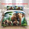 3pcs Elephant Dreamcatcher Duvet Cover Set - Soft, Comfortable, Breathable, 3D Digital PrintingNo Core Bedding Set Decoration