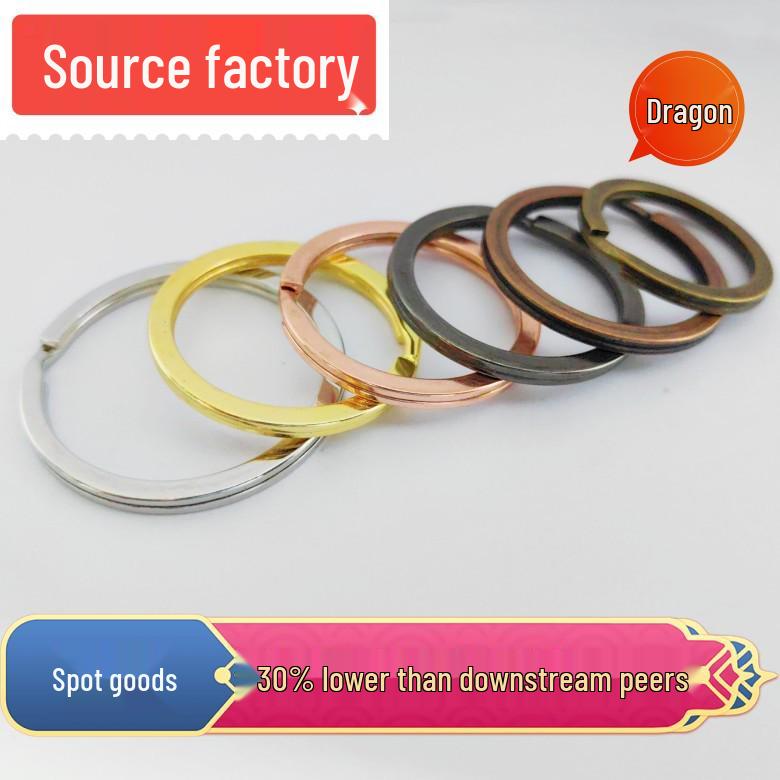 Edelstahl Metall Schlüsselanhänger Zubehör - 304 Schlüsselring