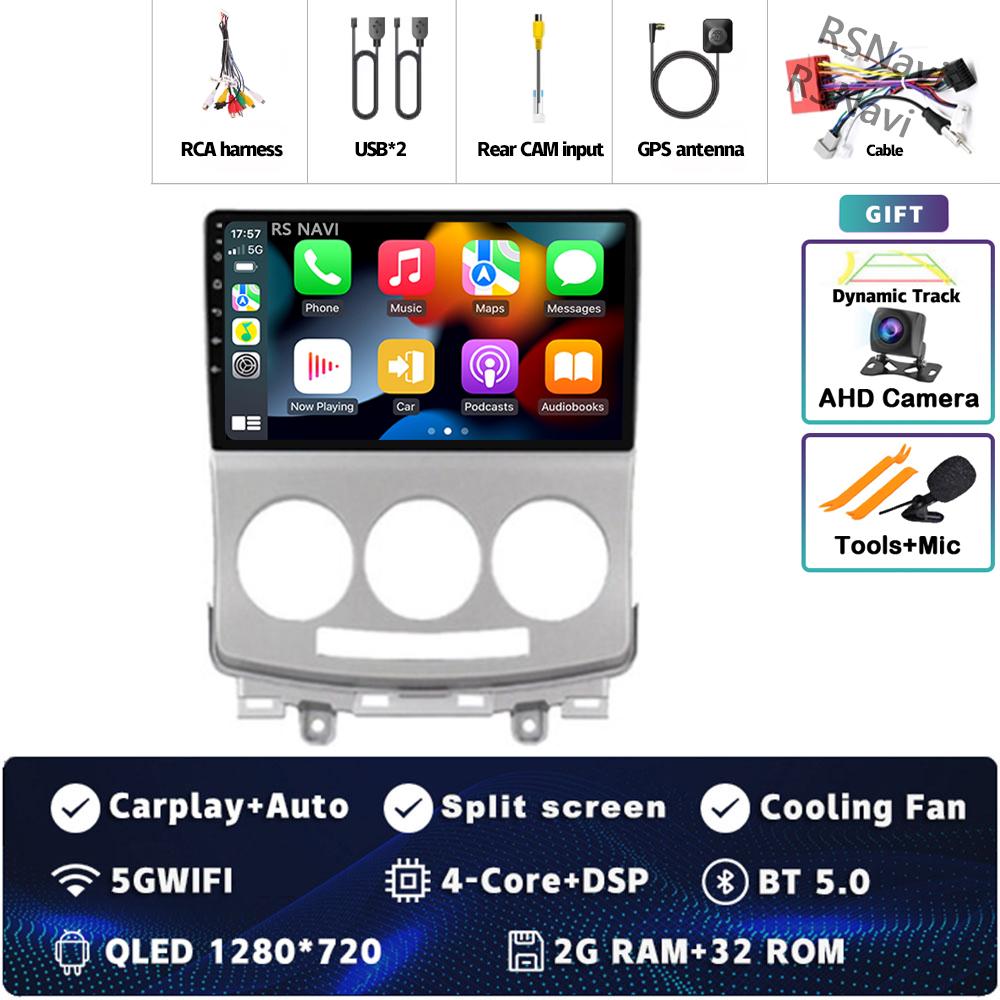 

Android 14 Carplay Car Radio For MAZDA 5 2005 2006 2007 2008 - 2010 Multimedia Video Player Navigation GPS Stereo 2Din Head UnIt