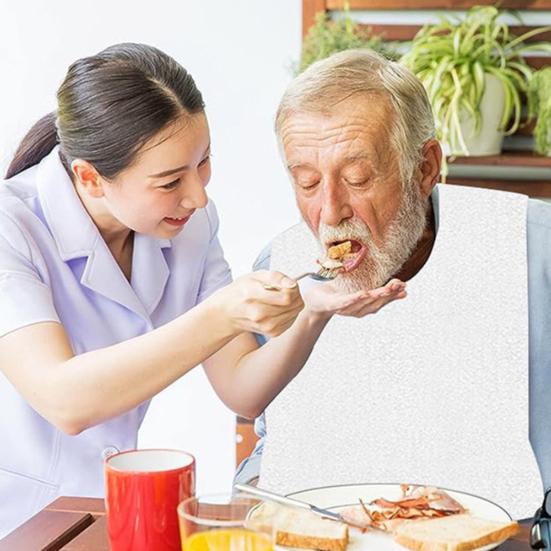 Ärmlös Ätpåse med Fickor Stor Täckning Vattentät Justerbar Smuluppsamlare Förkläde Köksförkläde för Kvinnor Män Äldre