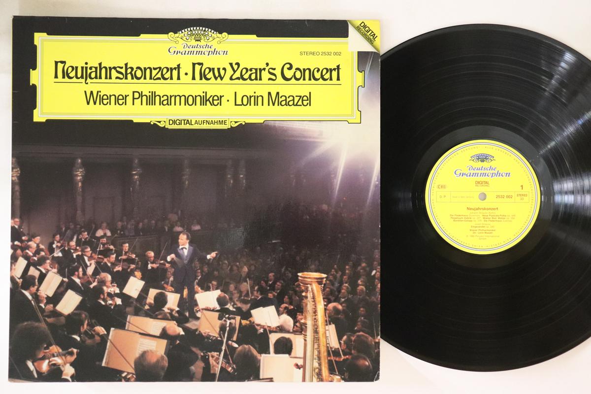 

LP Record LORIN MAAZEL WIENER PHILHARMONIKER New Years Concert 1980 2532002 DEUTSCHE GRAMMO 1980 Germany Classical Used