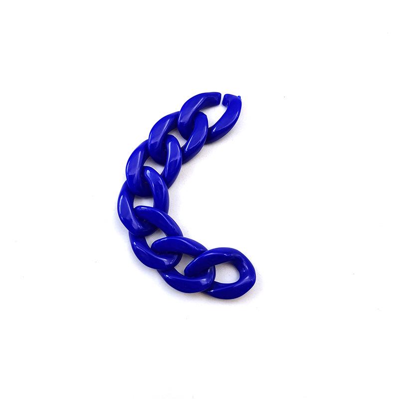Akrylový 14x19mm Řetízek na pouzdro na brýle, masku a telefon pro DIY letní šperky