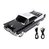 Wireless Speaker Vintage Car High Definition Sound LED Light USB Portable Bluetooth Speaker Built In Microphone