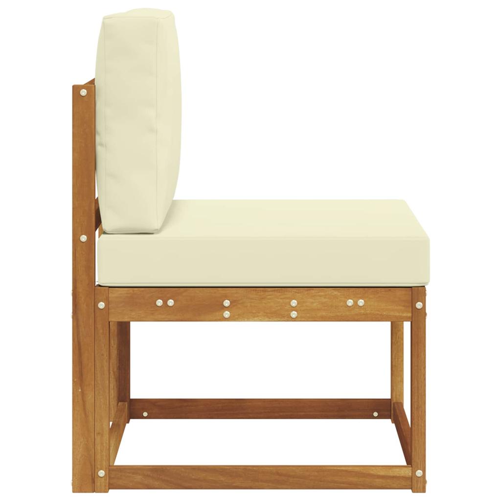 Outdoor Center Sofa Solid Acacia Wood