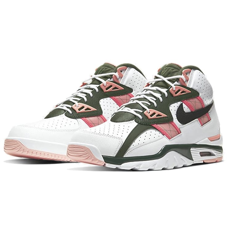 Nike Air Trainer Sc High White Pink Green CU6672-100