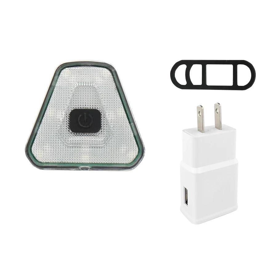 Feu Arrière Vélo LED Lumineux Rouge Arrière Lumière Vélo Lumière Dichroïque Sécurité Cyclisme pour Éclairage Nuit Arrière Feux Arrière Vélo