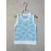 Premium Butterfly Jacquard Knit Round-Toe Vest - Casual Versatile Fashion Top