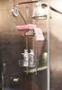 AWD INTERIOR 1423 shower shelf, double, chrome-plated steel, hanging