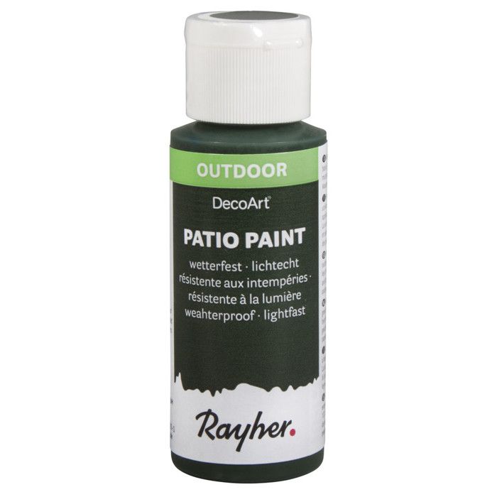 Peinture pour l'extérieur Patio Paint Vert forêt noir 59 ml