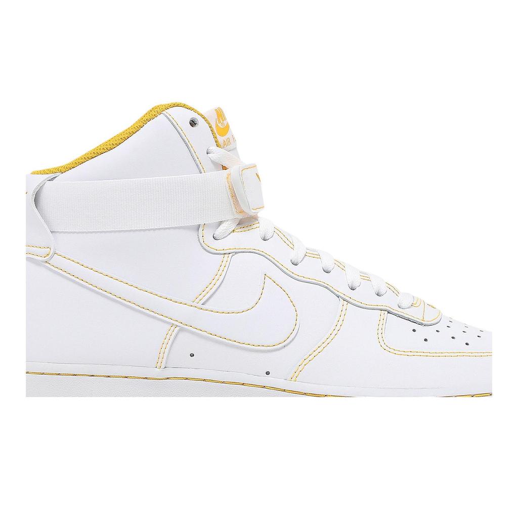 Nike Air Force 1 High '07 'Laser Orange' (Unisex) White / White / Laser Orange Skateboard Shoes CV1753 107