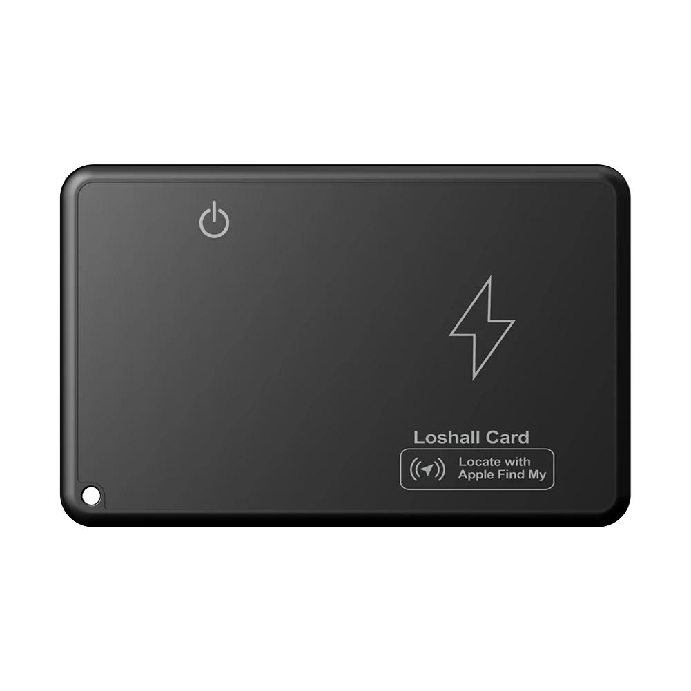 

Беспроводная зарядка Кошелек Трекер Карта Совместимость с Bluetooth Работает с Apple Find My App Водонепроницаемый для багажной бирки Кошелька Паспорта фиолетовый