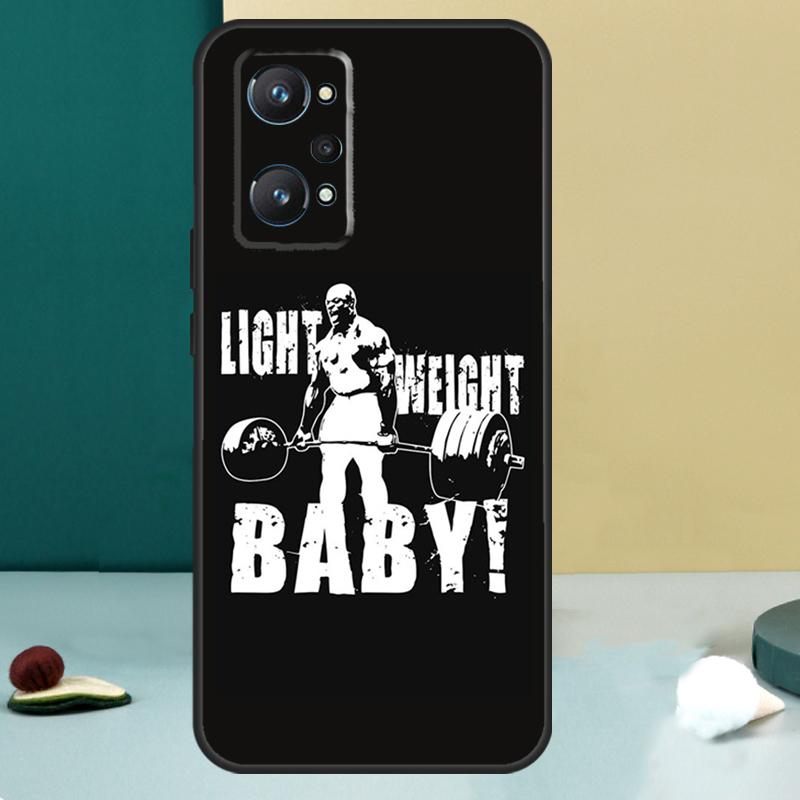 Bodybuilding Gym Fitness For OPPO Realme C33 C55 C35 C31 C30 C21Y C25 C11 C15 GT Neo 5 3T 2T 8 9 10 11 Pro Plus Case
