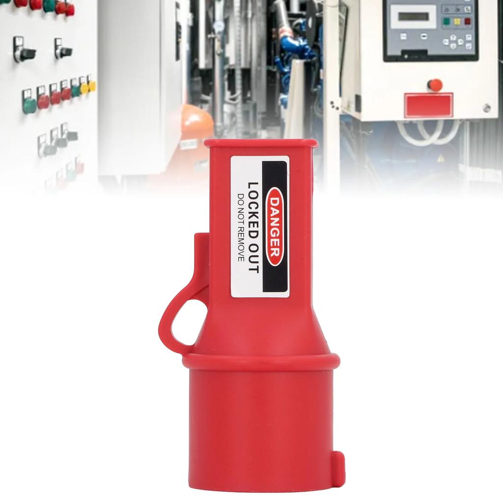 Dispositivo de Bloqueio de Tomada Industrial Isolamento de Energia Elétrica Kit de Bloqueio e Etiquetagem à Prova d'Água Seguro ID de 40mm