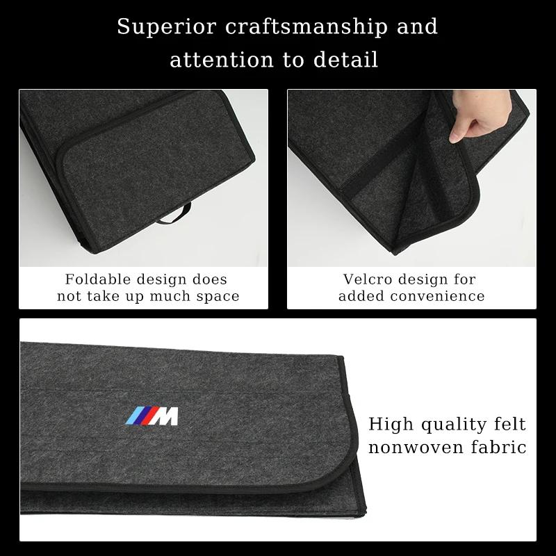 TSDI2 2025 Hot Car Trunk Storage Box Foldable Large Capacity Trunk Organiser For BMW E90 E60 E46 E39 F30 F10 E87 X3 X4 X5 X1 G30 G20 M