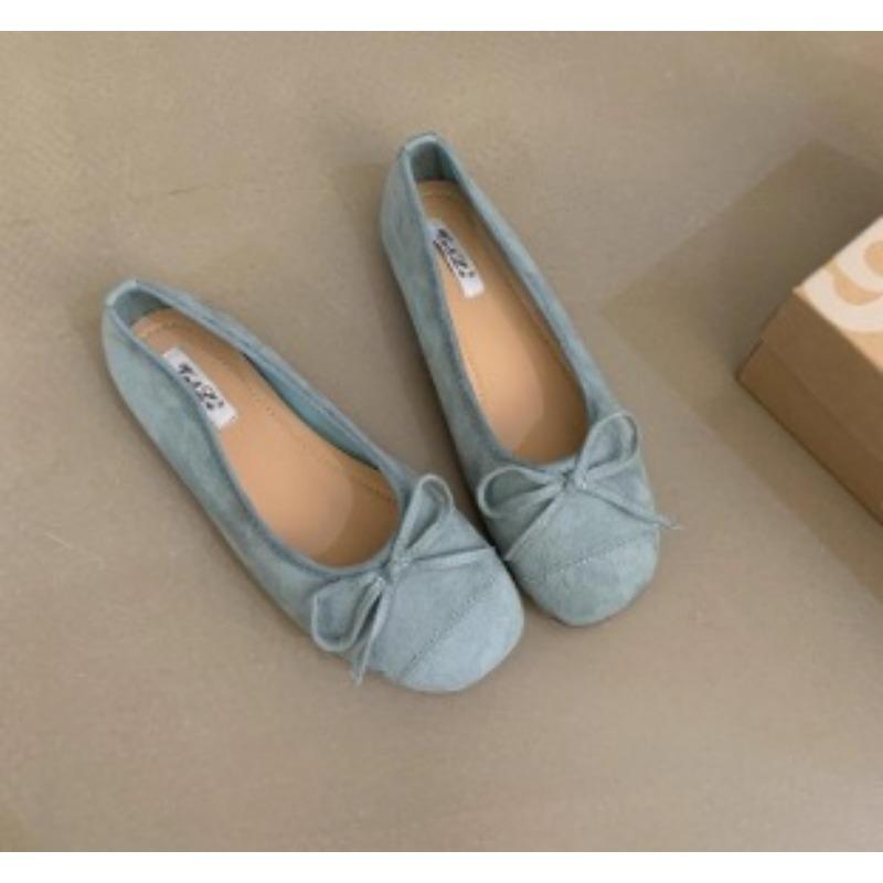 Elegant Flat Shoes Single Shoes Women's Shoes Soft-soled Ballet Shoes