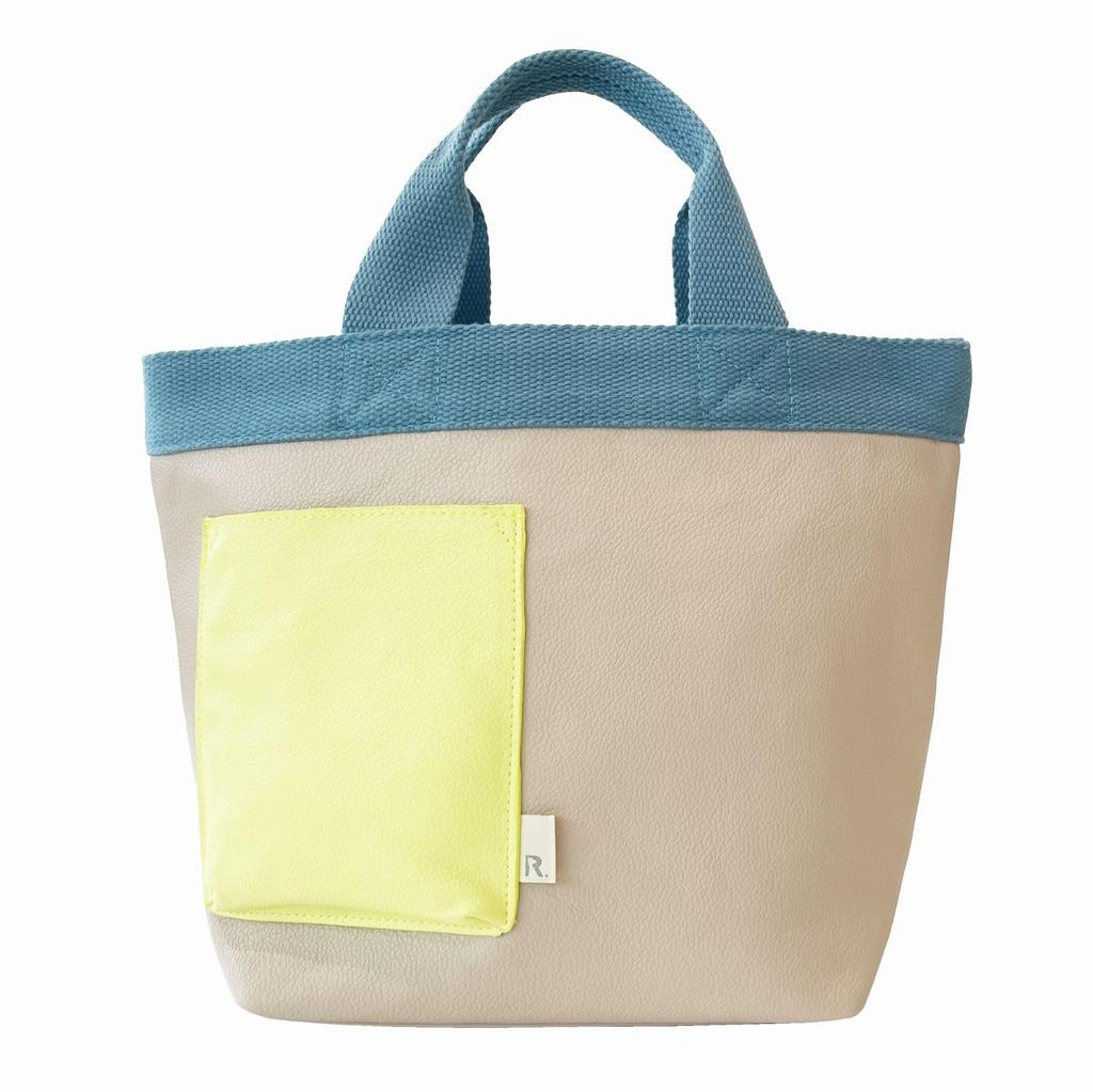 1109 Small Synthetic Leather Tote Bag EU Deli [Rootote] Clore-B (02 Beige)