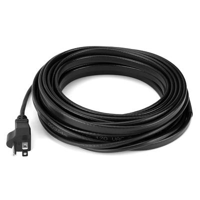 120V Plug-in Ready Heat Cable 10/30/50FT Προσυναρμολογημένος Αυτορυθμιζόμενος Σωλήνας Καλώδιο Θέρμανσης Ταινία Θέρμανσης Λιωμένου Χιονιού και Υδρορροής