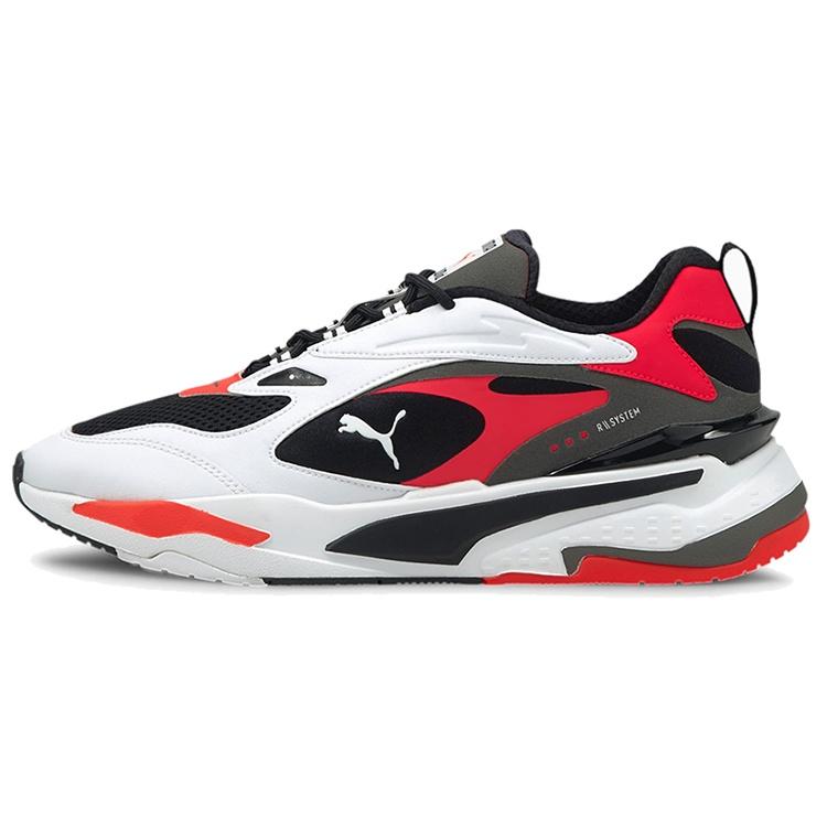 PUMA RS-Fast Black Red Blast Men s 380562-05 EU 41