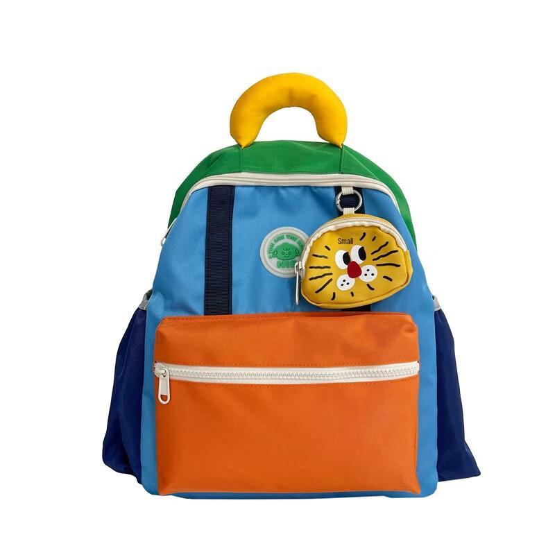 Kids' Large Capacity Patchwork Backpack