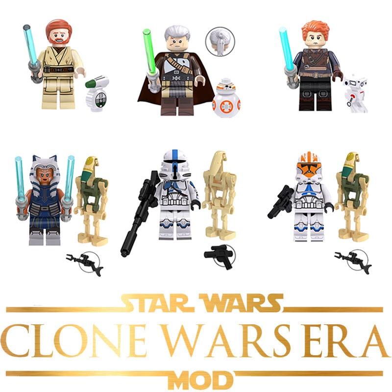 Star War Clone Trooper Building Blocks Toy Set For Kids Plastic Material 4.5cm Height