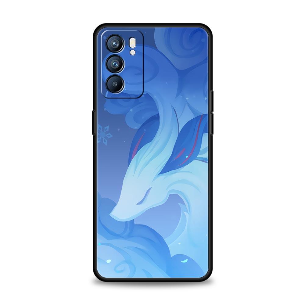 

Чехол для телефона Genshin Impact с логотипом для Oppo A54 A53 A52 A9 2020 A15 A95 A16 A76 A74 A12 Find X5 Reno7 SE Reno6 Pro Plus 5G Oppo A95