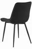 BERA Chair - Black Velvet / Black Legs X 2