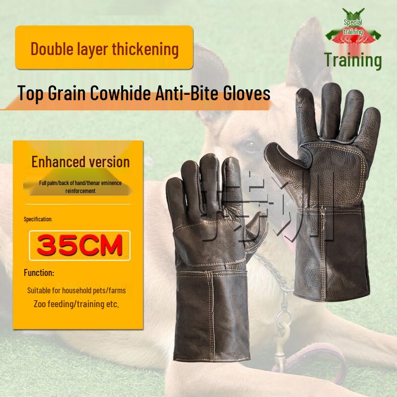 Heavy-Duty Pet Handling & Training Protection Gloves