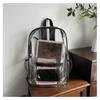 Summer new fashion trend large capacity practical simple clean transparent PVC backpack