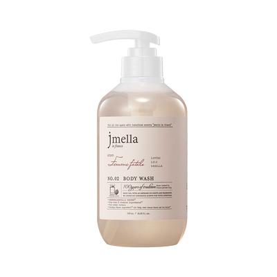 J. Mella in France Femme Fatale Bagnoschiuma Fragranza Floreale, 500 ml, 1 unità