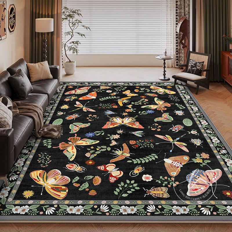 

Коврик для пола в гостиную, большая площадь, полностью покрывающий, ковер для спальни, в античном стиле, прикроватный коврик 80 * 120cm