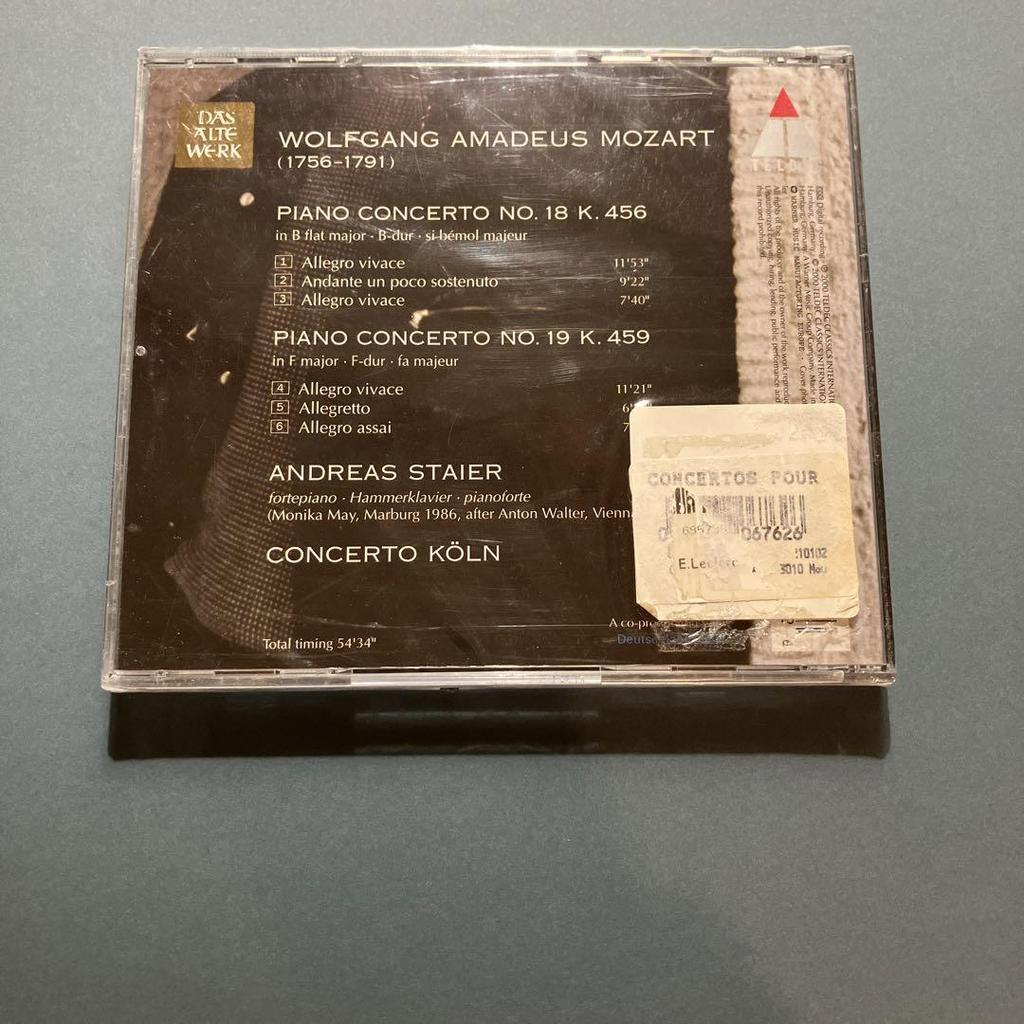 [USED] Steyr Mozart Piano Concerto No. 18 & 19