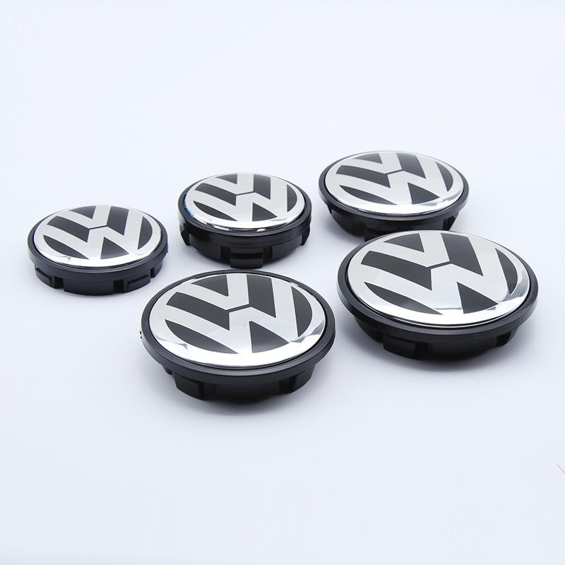 2026 Hot For VW VOLKSWAGEN 4CS 56mm 60mm 65mm 70mm 76mm Car Wheel Center Cap Hub Covers Badge For VW Volkswagen Jetta MK5 Golf P