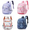 Cute And Fun Durable Nylon School Backpack For Boys And Girls With Comfortable Arm Straps And Cartoon Print