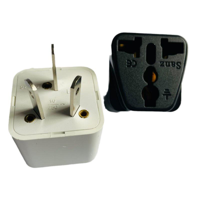 Aussie 3-Pin to US Socket Copper Adapter