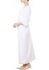 KYOETSU Women's Washable Kimono Undershirt/Slip, White, Year-Round, Size 01 (Free Size)