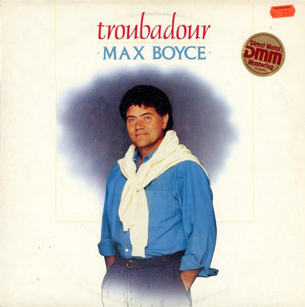

LP Record MAX BOYCE - Troubadour PYL0001 PRT 1987 UK Folk Used