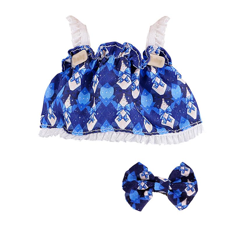 

17см Плюшевая одежда и аксессуары для куклы Лабубу 6,7 Кавайная кукла Мультяшная милая одежда Куклы Рождественский подарок