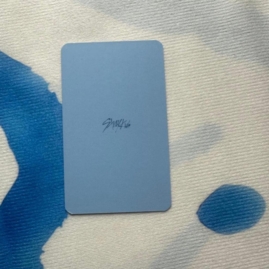 [USED] Straykids GO Raw GOD MENU God Bang Chan Trading Card