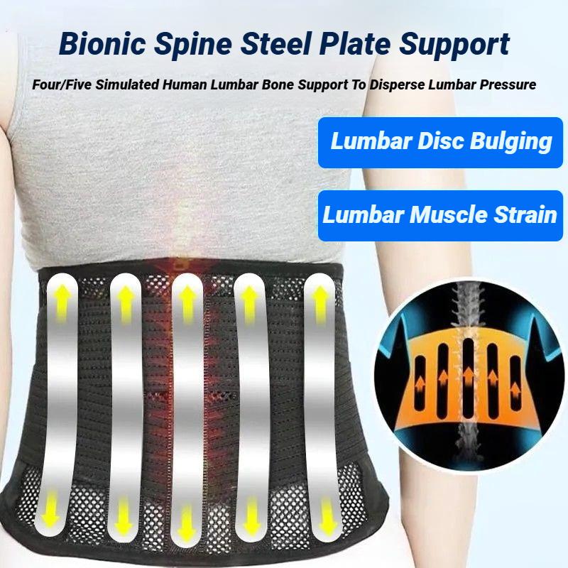 Lumbar Protector Back Adjustable Shapewear Corset Belts Waist Trainer Slimming Sheath Flat Belly Reductive Breathable Mesh