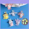 Cute Animal Resin Accessories For Diy Phone Cases And Hair Accessories Cream Gel Material