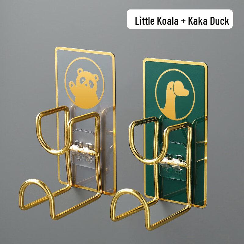 Drill-Free Stainless Steel Bathroom Storage Shelf