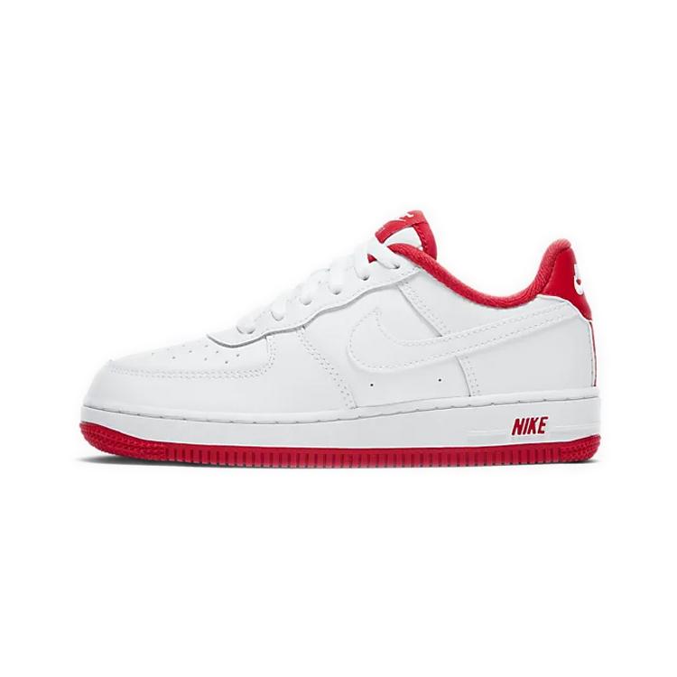 

Nike Air Force 1 Low White University Red PS CU0816-101 13C