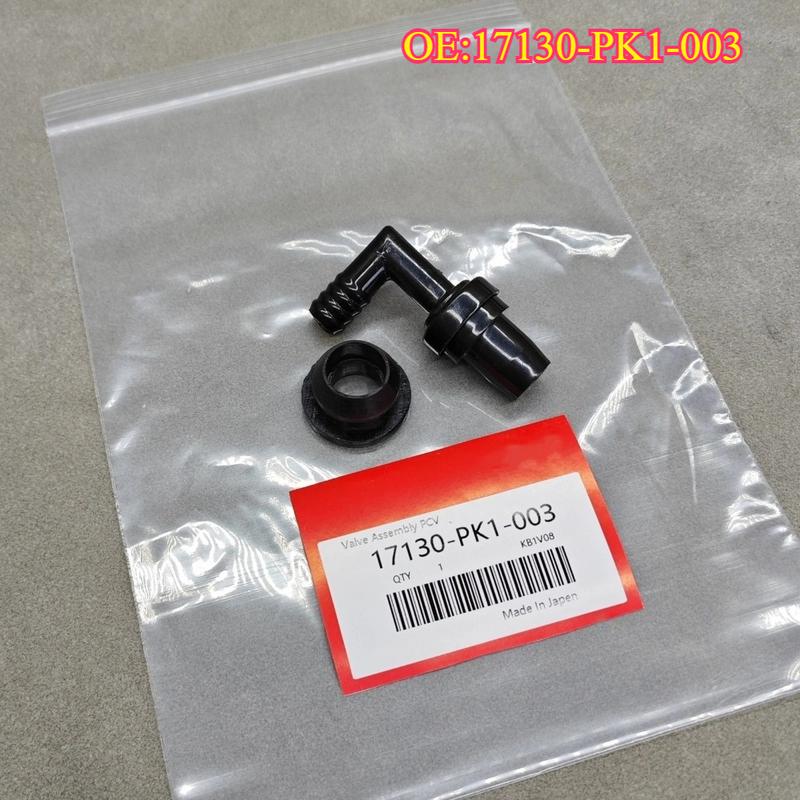 High Quality New for 3Pcs 17130-PK1-003 For Honda Accord 1990-2002 Civic 88-00 90° PCV Valve & Grommet Kit
