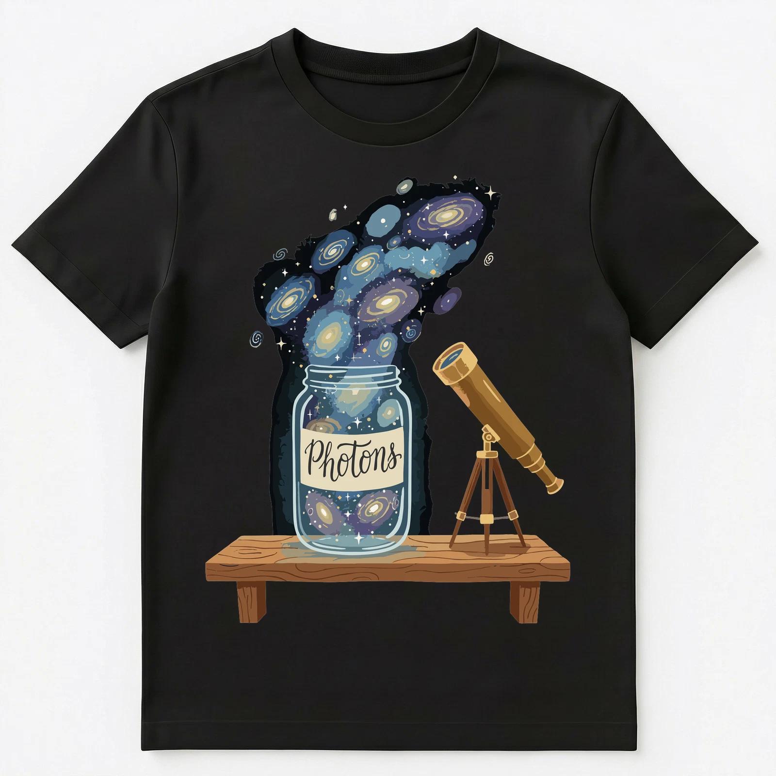 Stargazer Bottled Cosmos Astronomy Unisex T-Shirt XL
