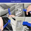 5PCs Car Audio Trim Removal Tool Kit Anti-Scratch Pry Applicable Car Door Panel and Audio Dashboard