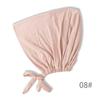 Premium Mercerized Cotton Adjustable Elastic Hair Cover Cap