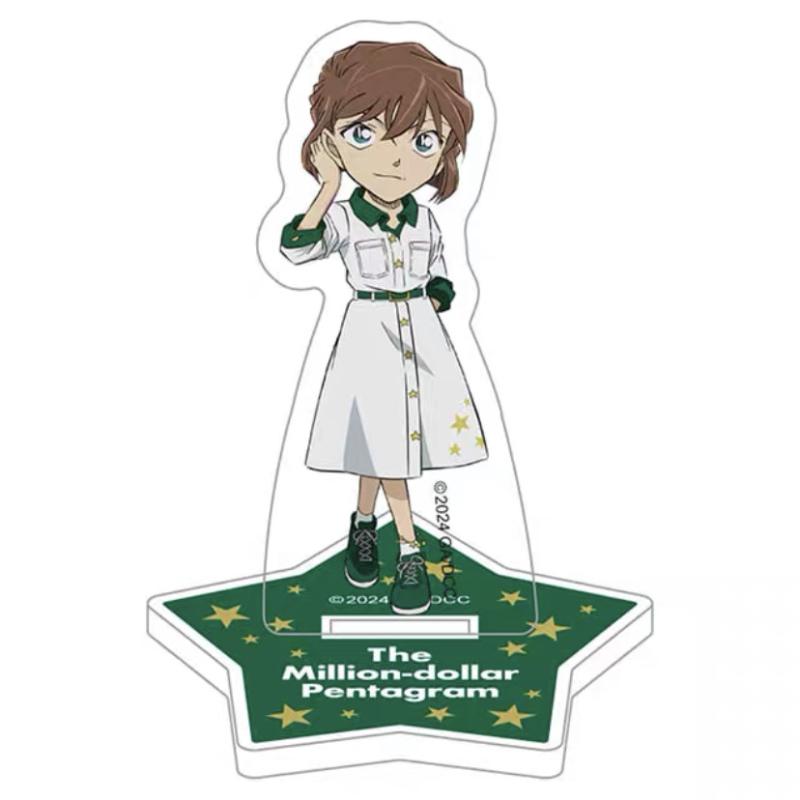 Detective Conan Anime Figure Acrylic Stand Cartoon Desk Decoration Cosplay Model Plate Small Desktop Toy Keychain Wedding Gift