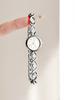 Light Luxury Women's Watch Round Vintage Gemstone Bracelet Water-resistant Quartz Timepiece for Women Premium Accessory Gift