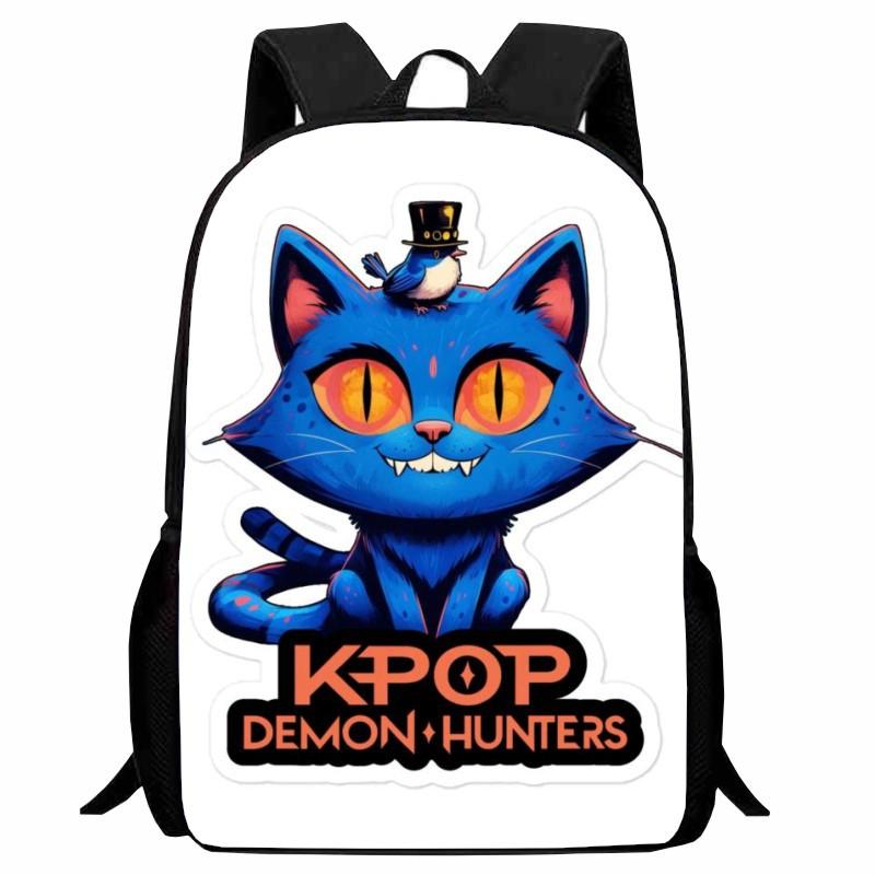 New Printed Witch Hunter K-POP Student Backpack, Elementary School Cartoon Huntrix Kpop Backpack