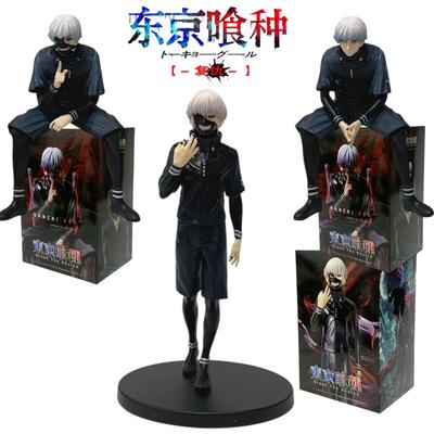 3 Styles Anime 18-20Cm Tokyo Ghoul Figurines Masque de Ghoul Kaneki Ken Modèle d'Action Statue de Bureau en PVC Ornement Collection Jouets Cadeaux